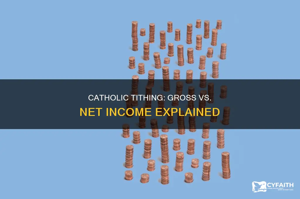 is tithing based on gross or net income catholic answers