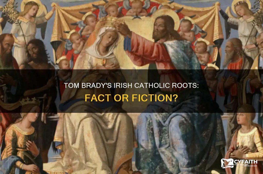 is tom brady irish catholic
