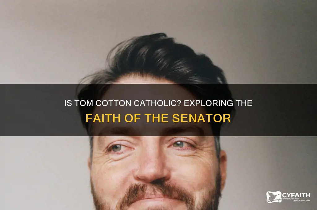is tom cotton catholic