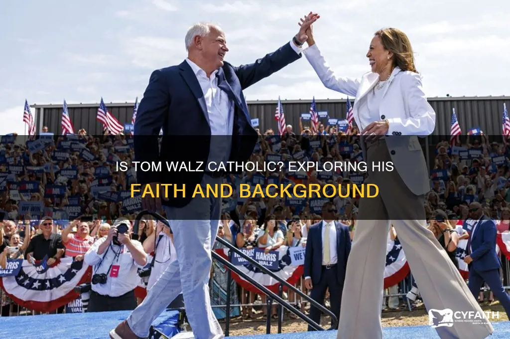 is tom walz catholic