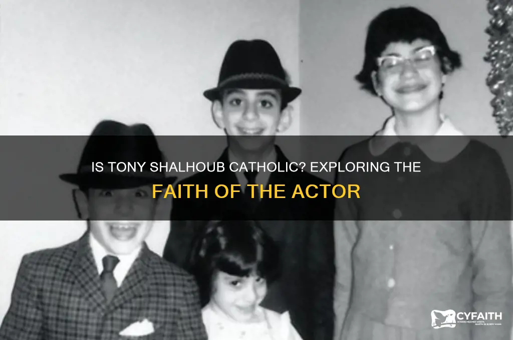 is tony shalhoub catholic