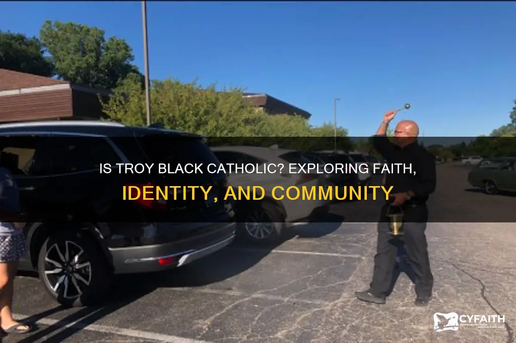 is troy black catholic