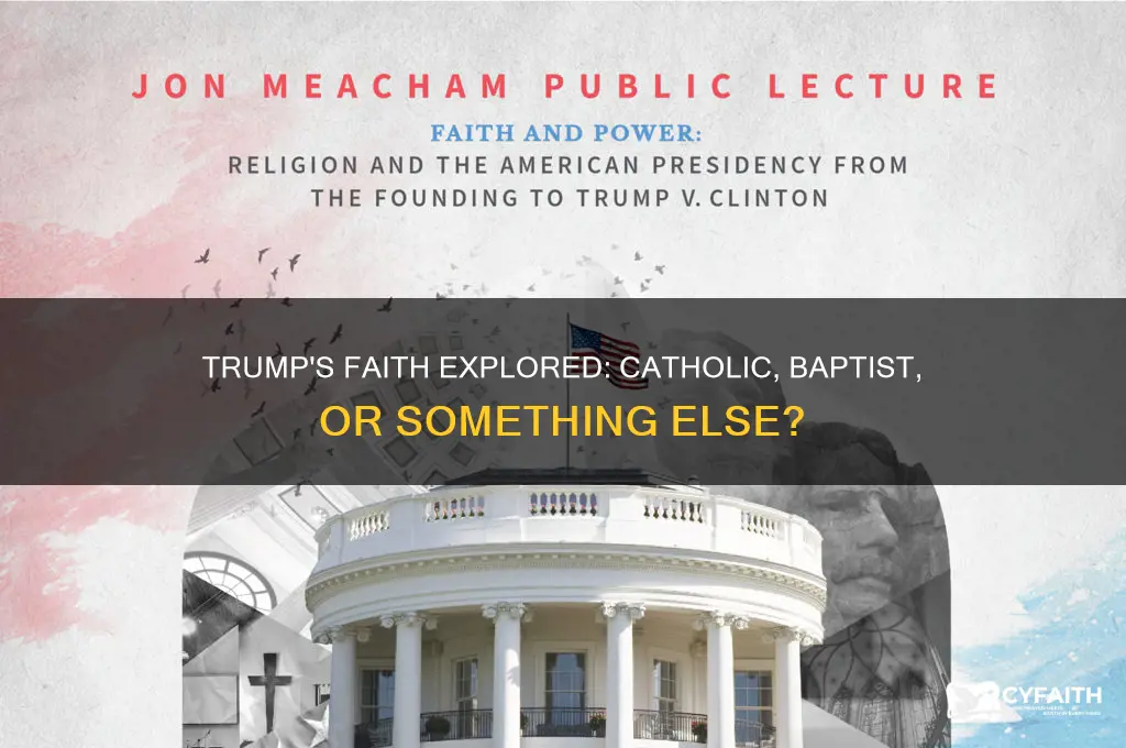 is trump catholic or baptist