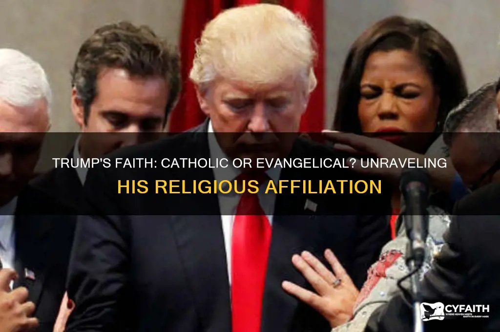 is trump catholic or evangelical