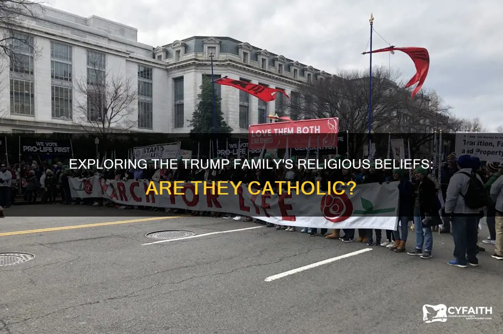 is trump family catholic