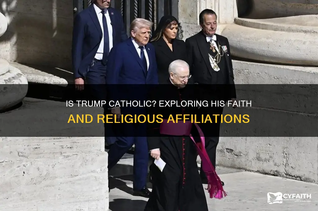 is trunp catholic