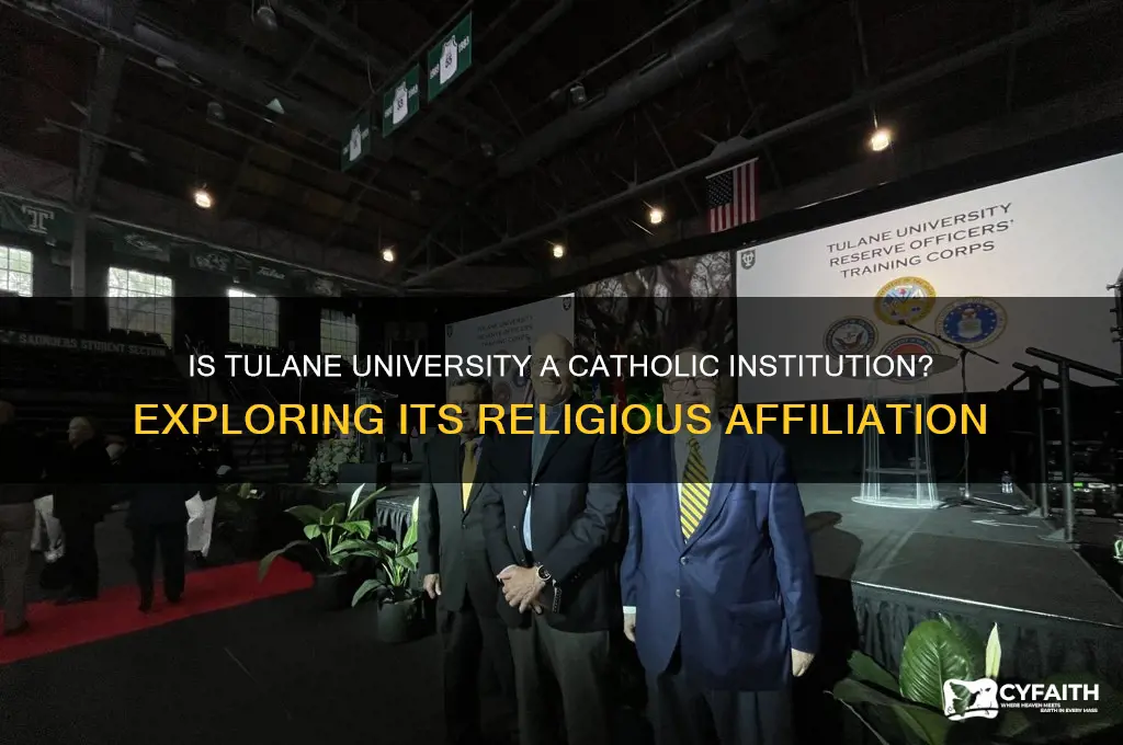 is tulane a catholic college
