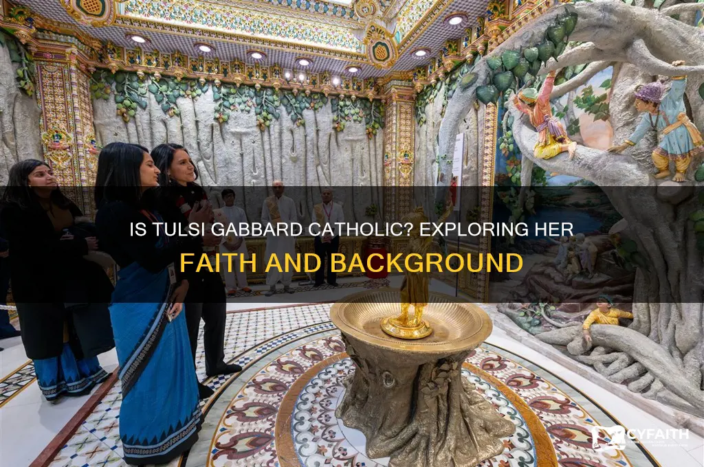 is tulsi gabbard catholic