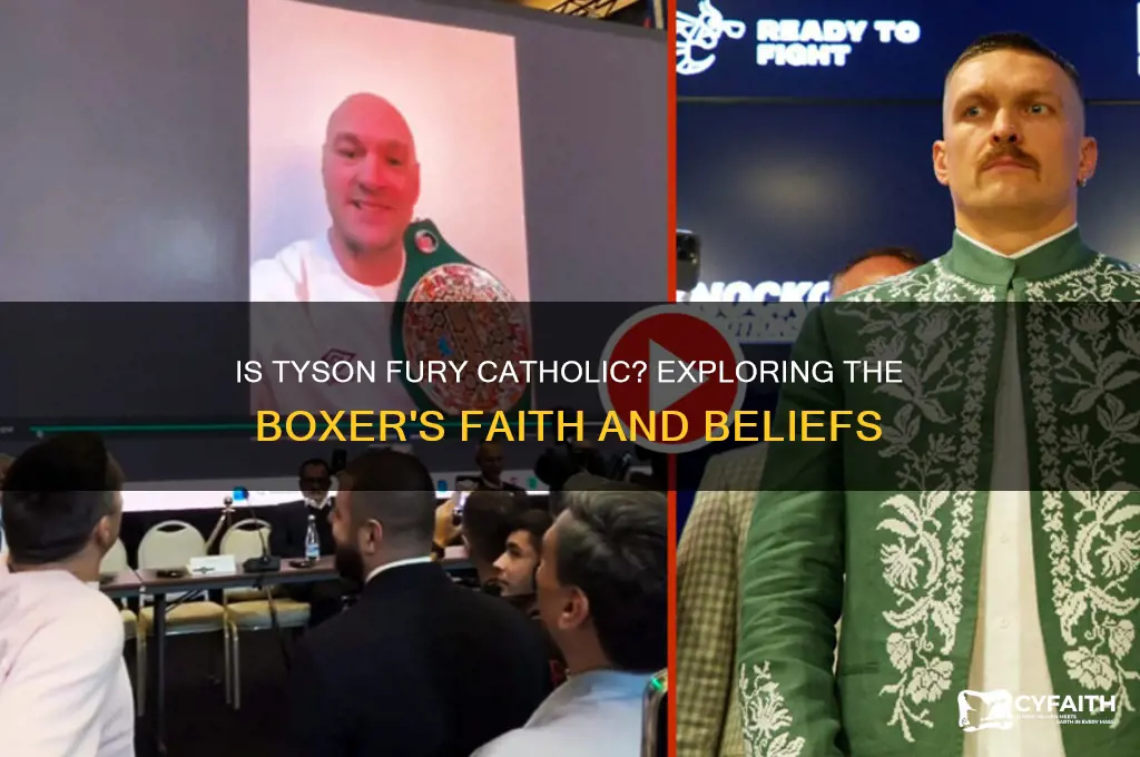 is tyson fury a catholic