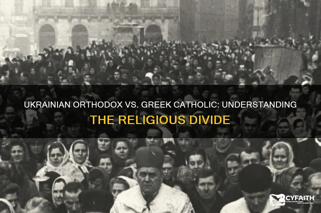 is ukranian orthodox roman or greek catholic