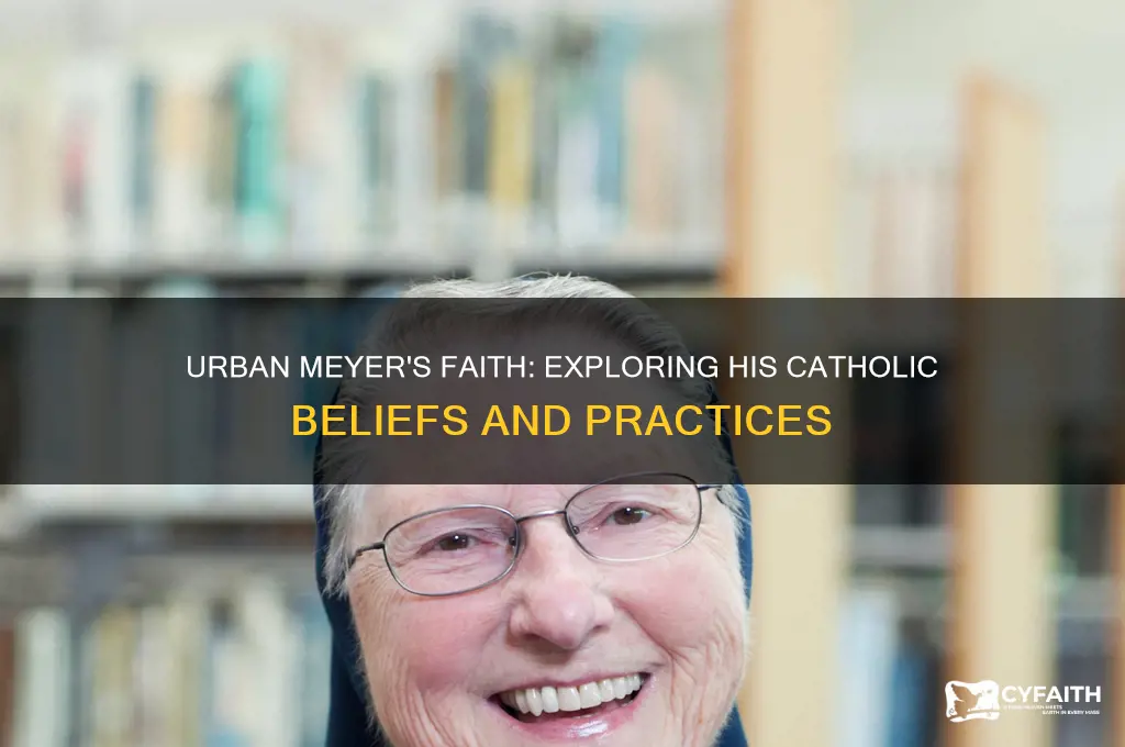 is urban meyer a catholic