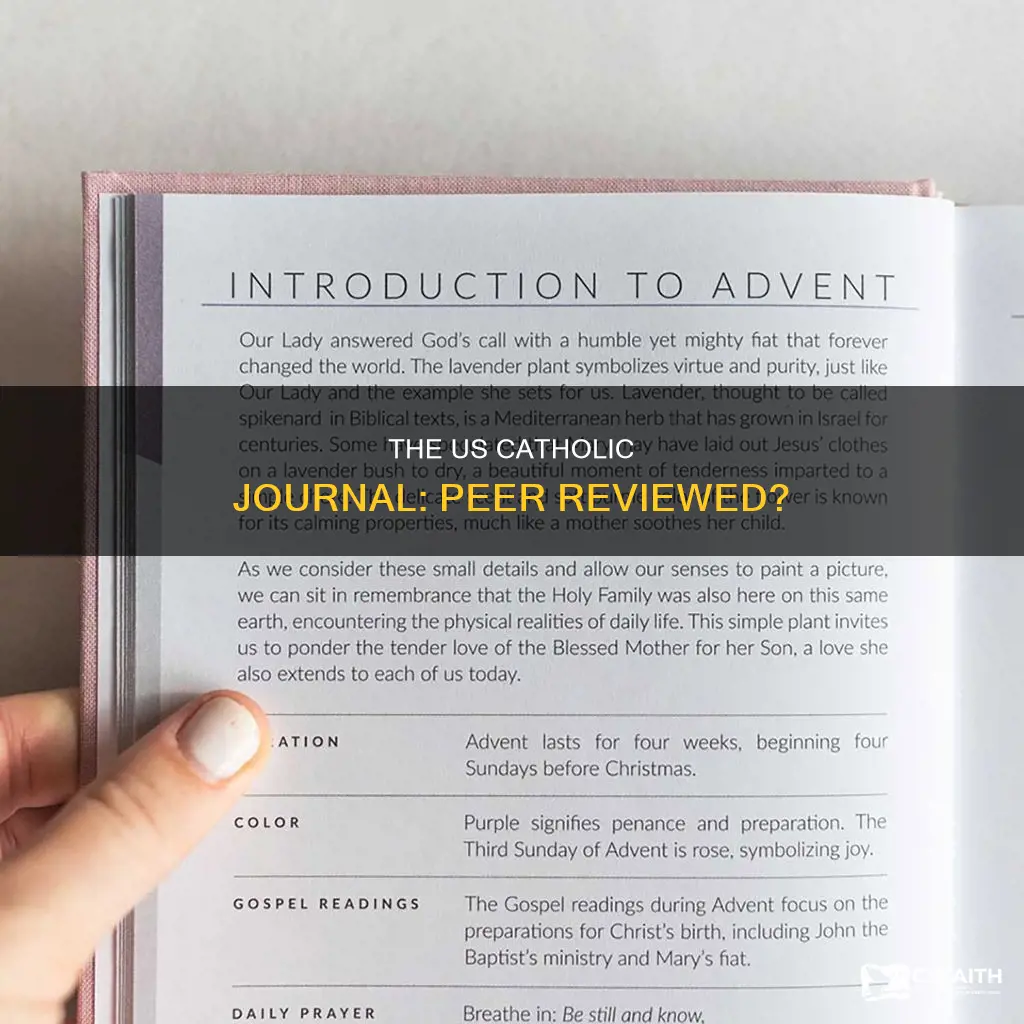 is us catholic journal peer reviewed