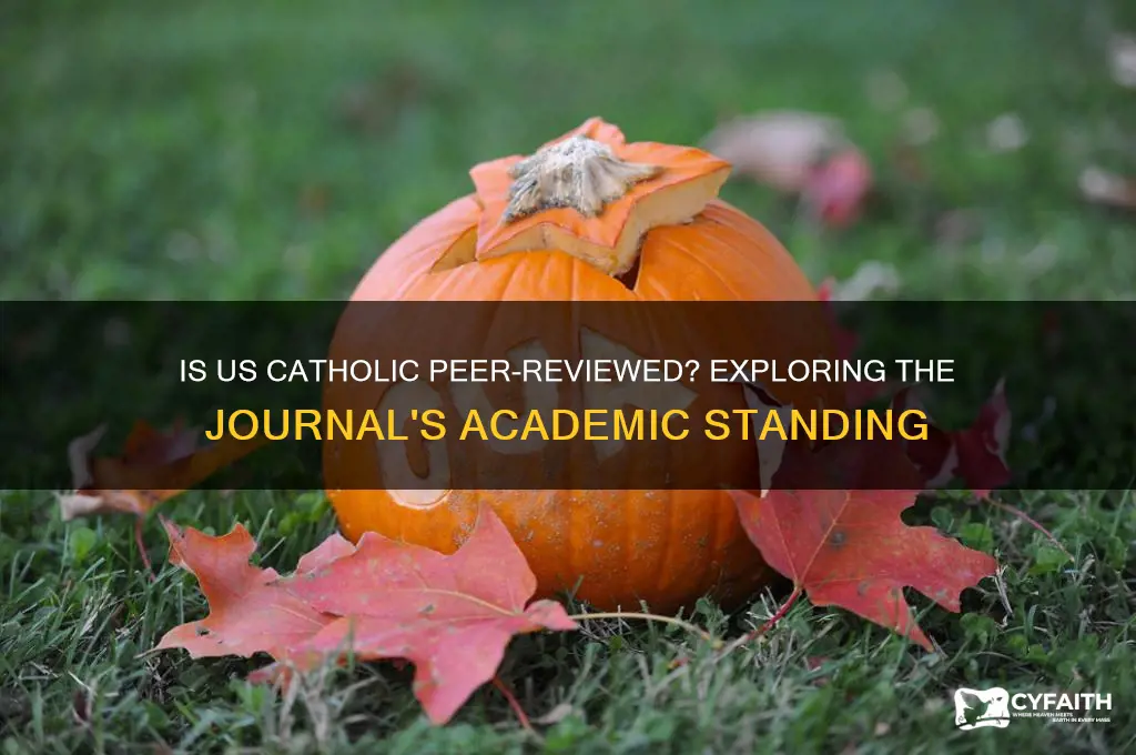 is us catholic peer reviewed