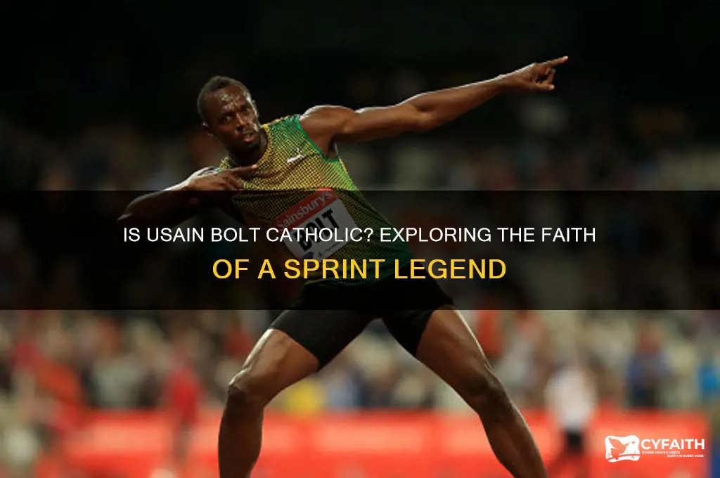 is usain bolt catholic