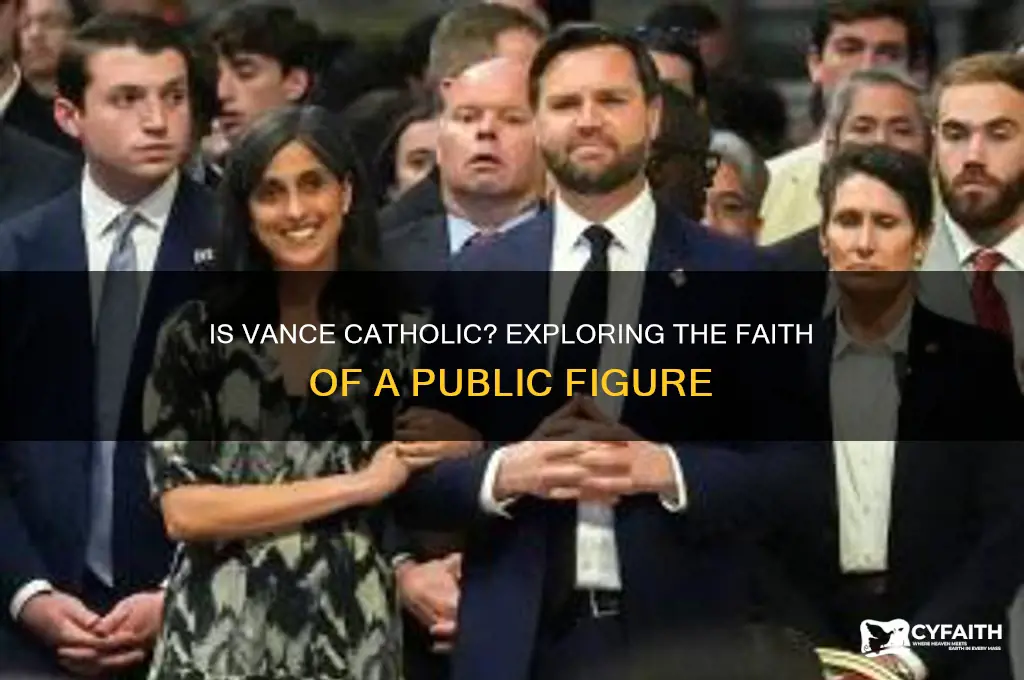 is vance catholic