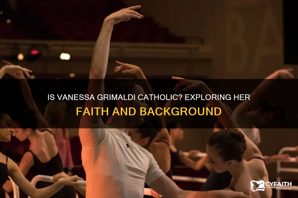 is vanessa grimaldi catholic