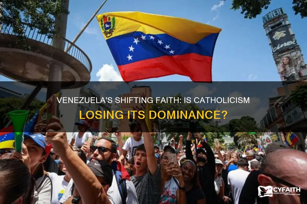 is venezuela becoming less catholic