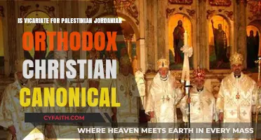 Is Vicariate for Palestinian Jordanian Orthodox Christians Canonically Valid?