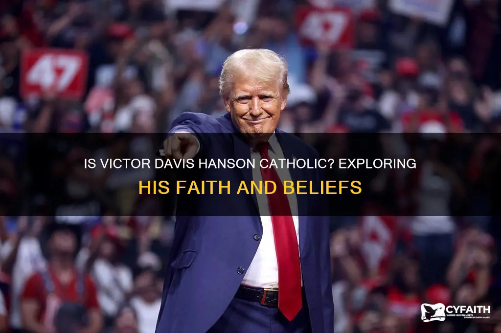 is victor davis hanson catholic