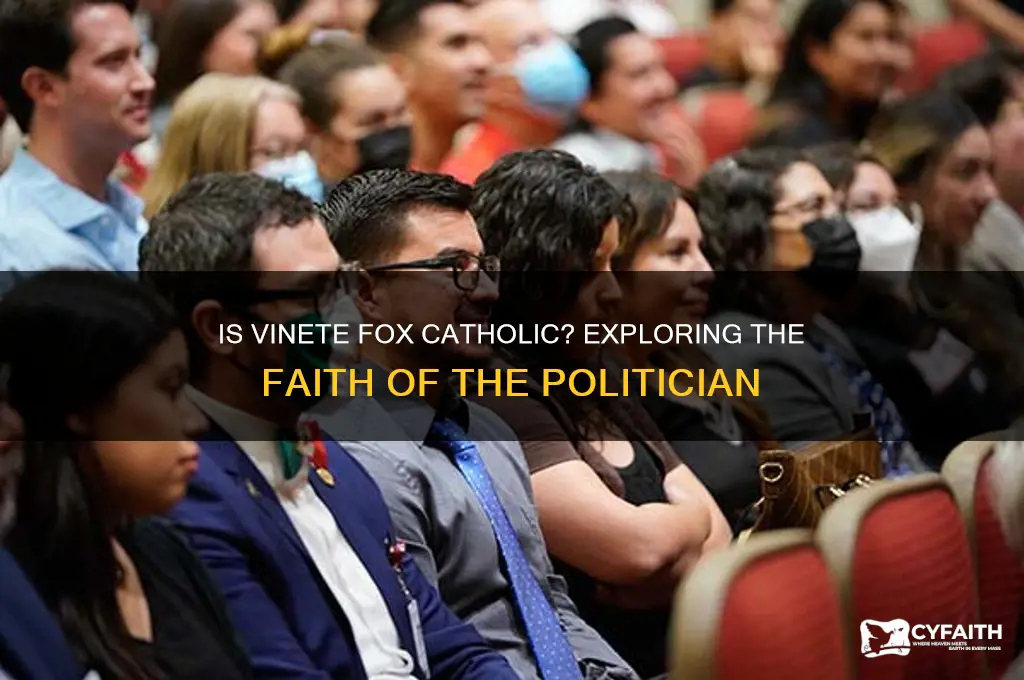 is vinte fox catholic