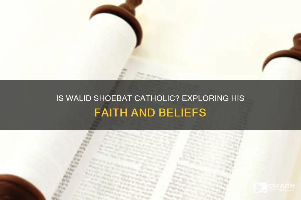 is walid shoebat a catholic