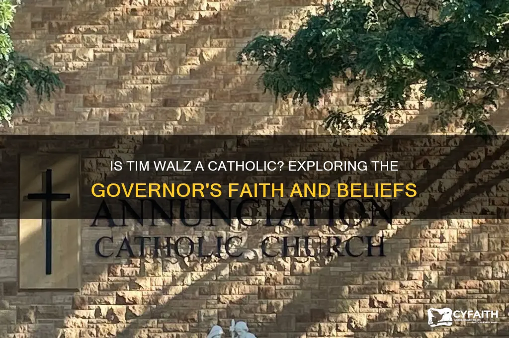 is walz a catholic