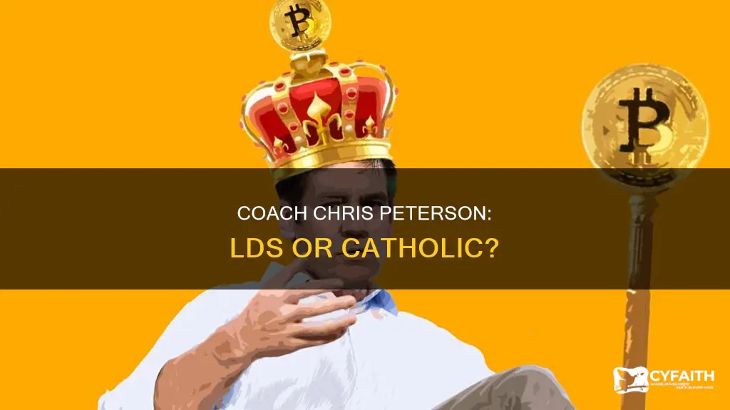 is washington coach chris peterson lds or catholic