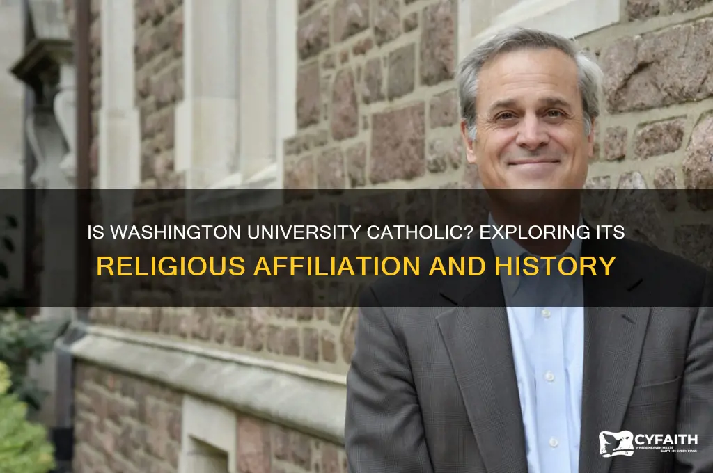 is washington university catholic