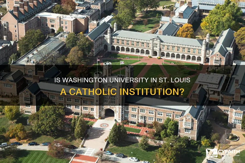 is washu catholic