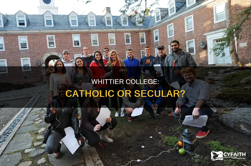 is whittier college a catholic college