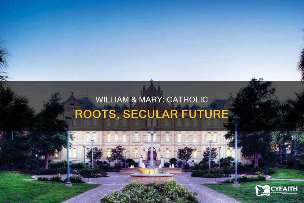 is william and mary a catholic college