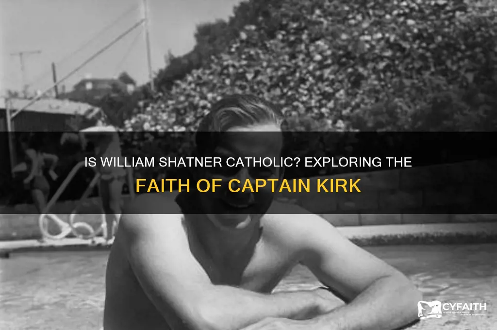 is william shatner catholic