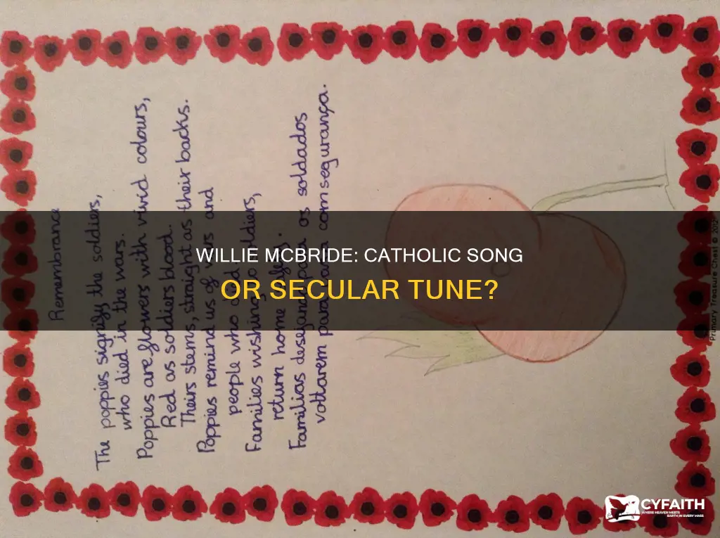 is willie mcbride a catholic song