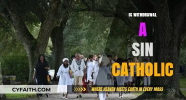 Is Withdrawal a Sin in Catholic Teaching? Exploring Moral Perspectives