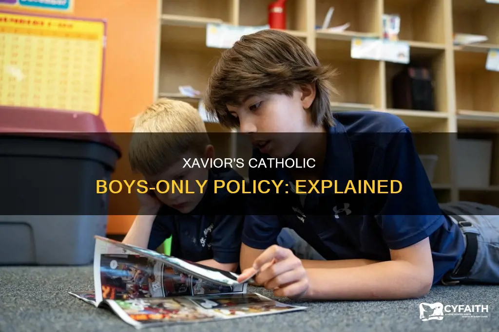 is xavior only for catholic boys