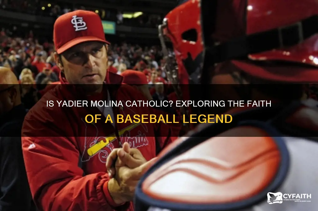 is yadier molina catholic
