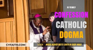 Is Yearly Confession a Catholic Dogma? Exploring Church Teachings