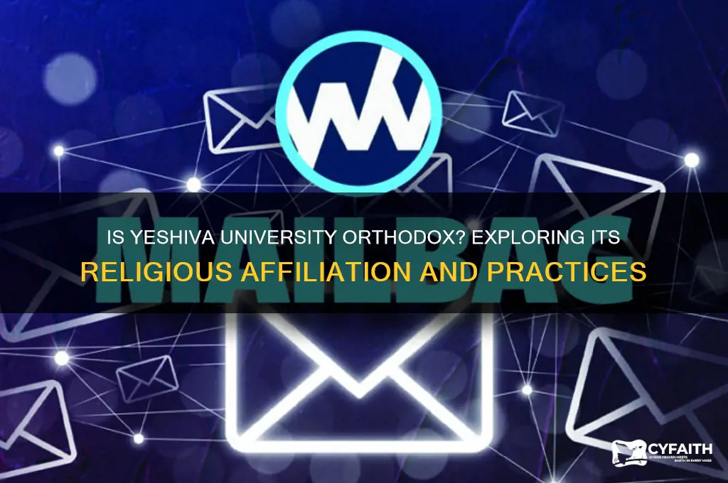 is yeshiva university orthodox