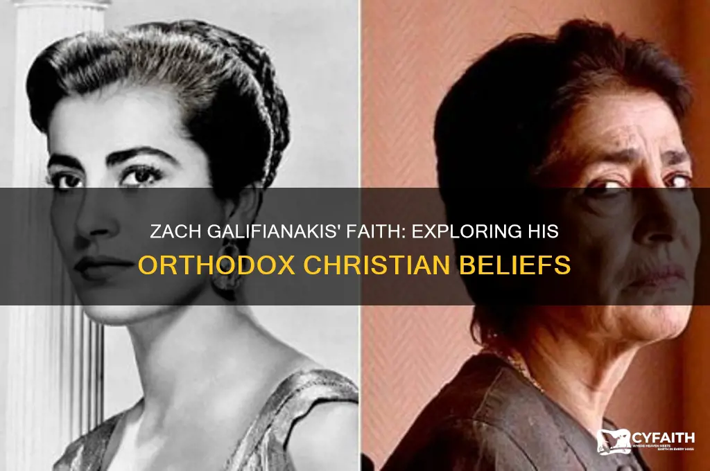 is zach galifinakis orthodox