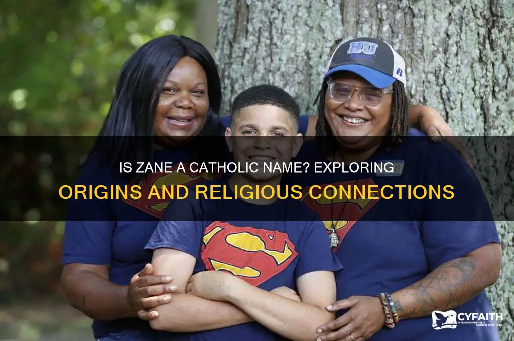 is zane a catholic name