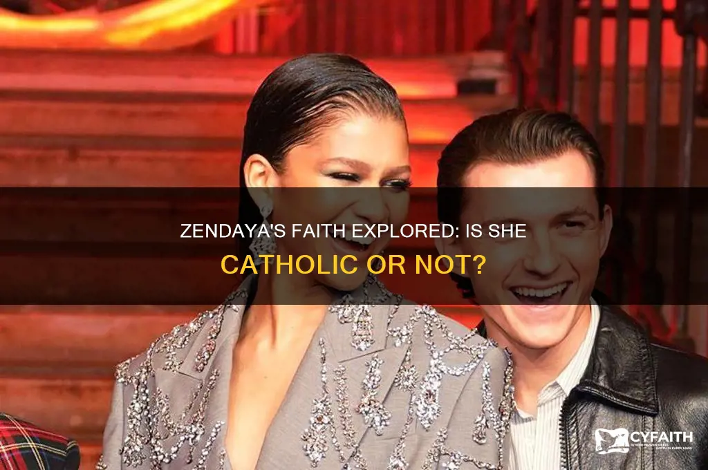 is zendaya catholic