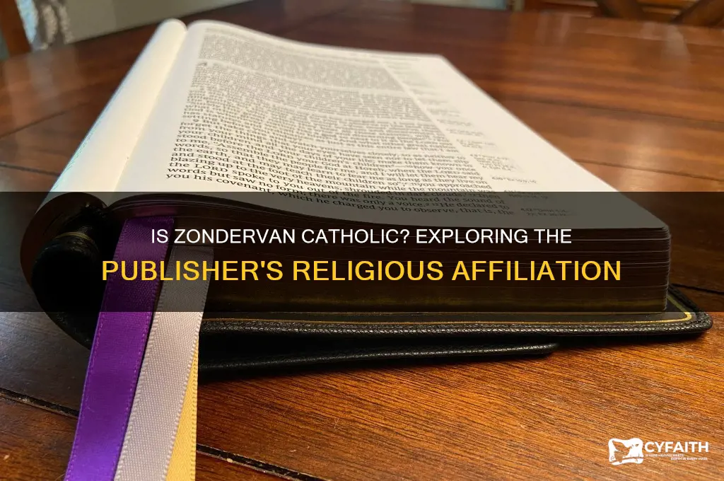 is zondervan catholic
