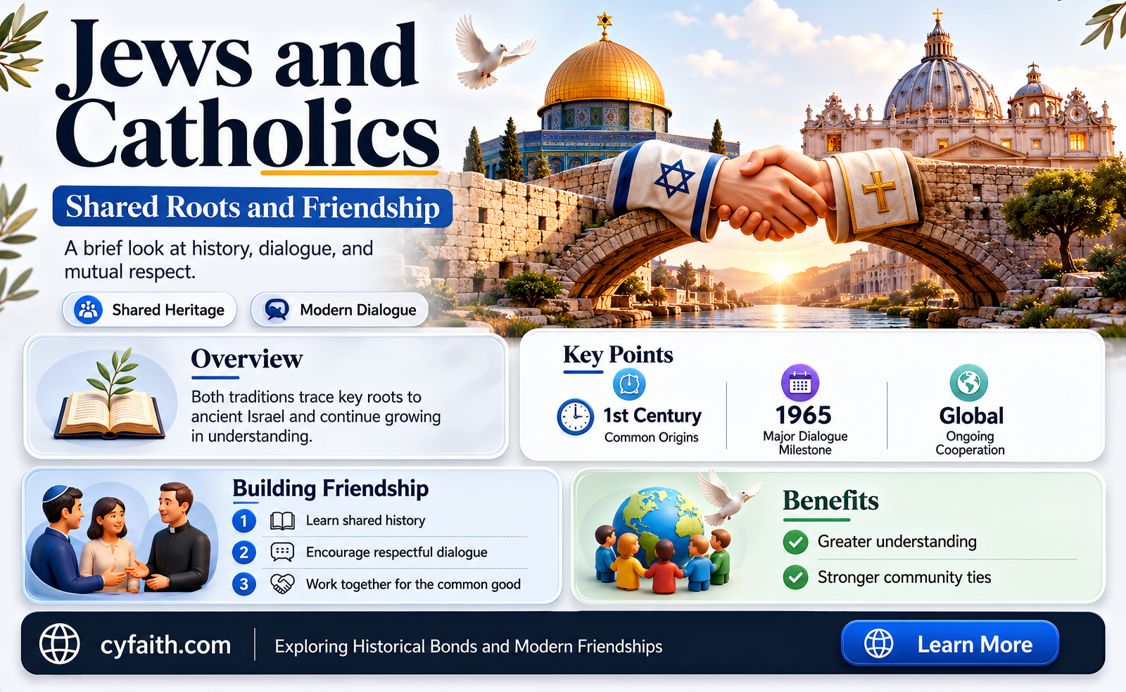 are jews and catholics friends