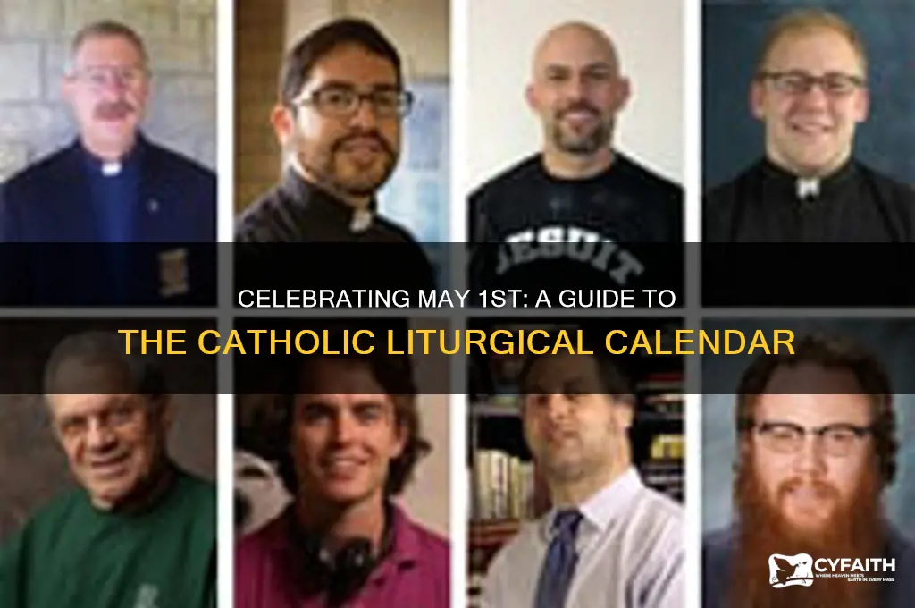 may 1 catholic calendar