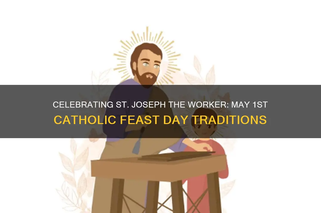 may 1 catholic feast day