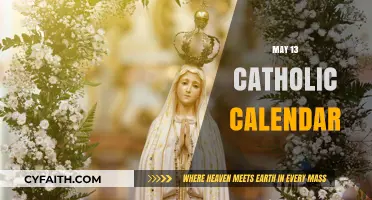 May 13th: Unveiling the Significance in the Catholic Liturgical Calendar