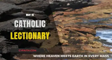 May 15th Catholic Lectionary: Daily Readings and Reflections Guide
