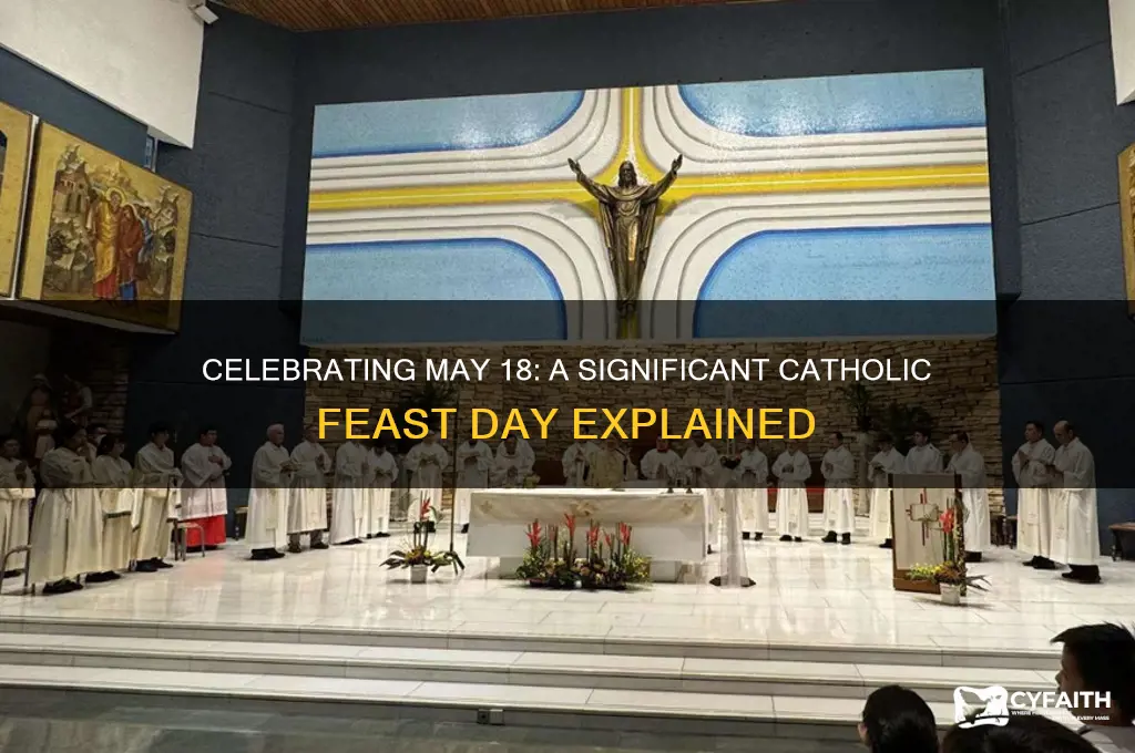 may 18 catholic holiday