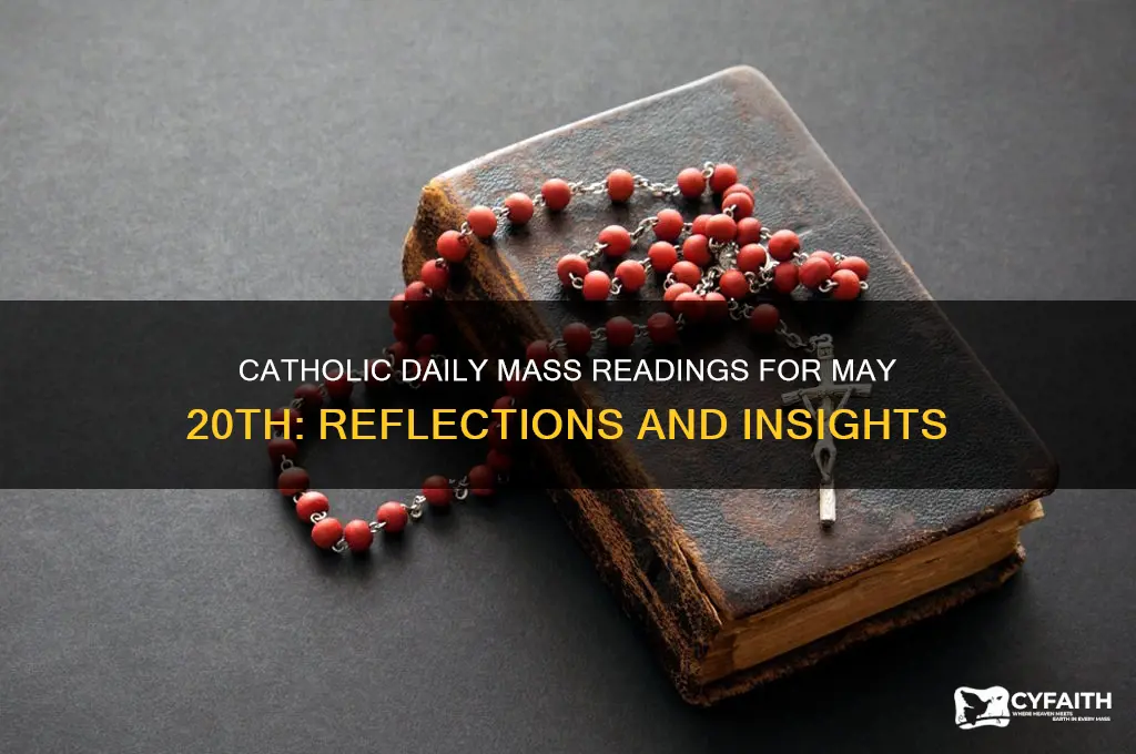 may 20th catholic readings