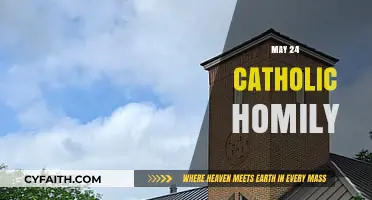 Catholic Homily for May 24: Reflecting on Faith and God's Mercy